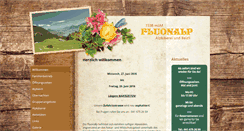 Desktop Screenshot of fluonalp.ch
